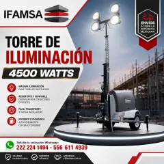 TORRES DE ILUMINACION CIPSA MODELO CTI 4500