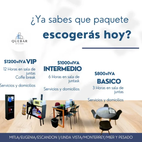 Buscas una Oficina Virtual en CDMX Te cuento!