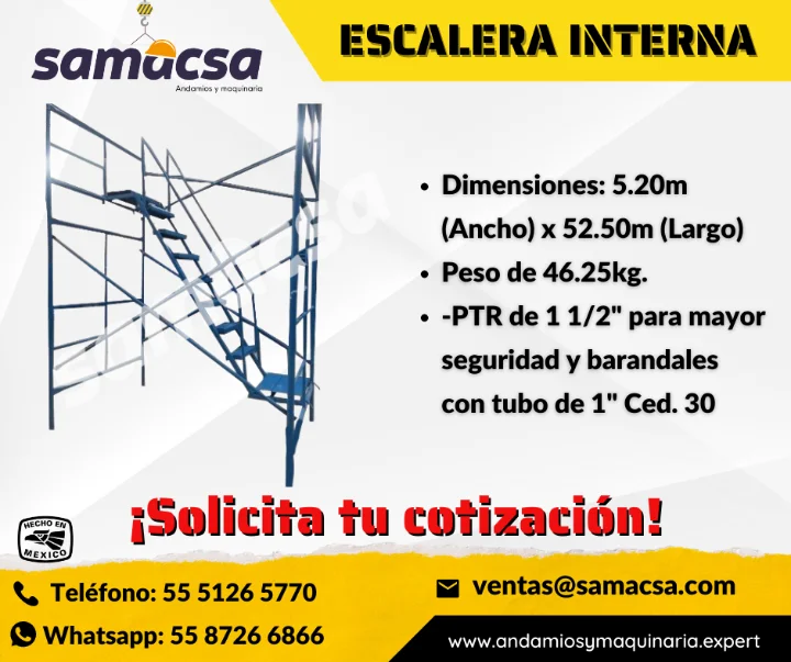 Seguridad Total con Nuestra Escalera para Andamio