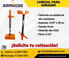 BASE PLANA PARA ANDAMIO  SAMACSA