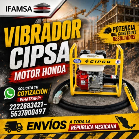 VIBRADOR PARA CONCRETO CIPSA