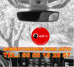 AMBIENTADORES PARA AUTO IMPRESOS CON TU LOGO - foto 6