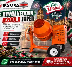 REVOLVEDORA DE CONCRETO  R200LX JOPER