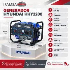GENERADOR HYUNDAI HHY2200