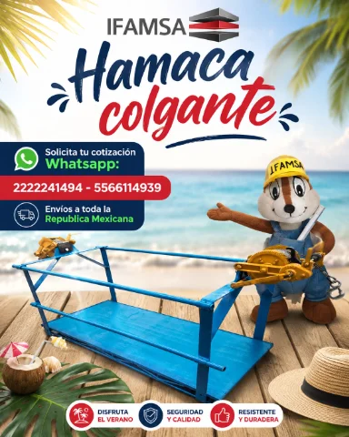 HAMACA PARA TRABAJAR EN LAS ALTURAS