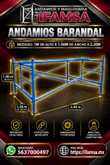 ANDAMIOS BARANDAL IFAMSA