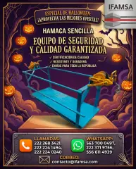 HAMACA SENCILLA O ANDAMIOS COLGANTES