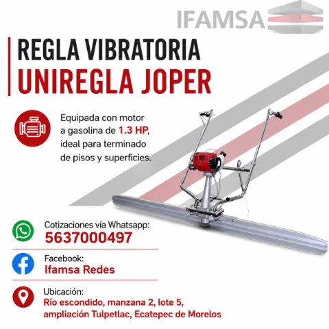REGLA VIBRATORIA UNIREGLA JOPER