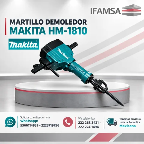 MARTILLO DEMOLEDOR MAKITA HM-1810