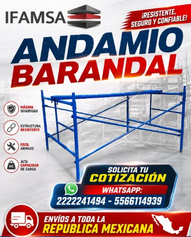 Andamio Barandal Mod. AH-100