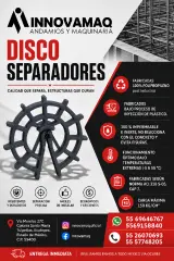 Disco Separador De Plastico Para Cimbra