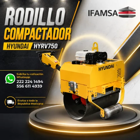 RODILLO COMPACTADOR HYUNDAI HYRV750