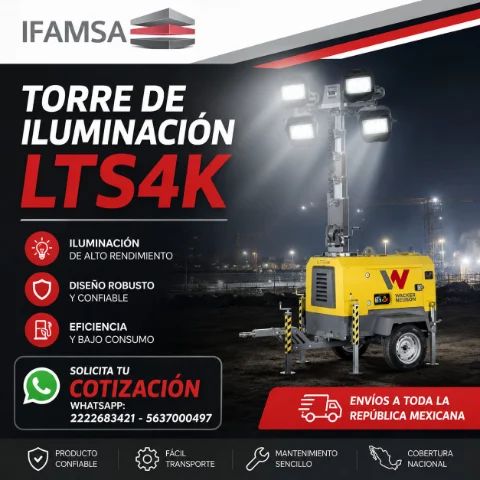 TORRE DE ILUMINACION LTS4K LED