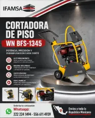 CORTADORA DE PISO WACKER NEUSON BFS-1345