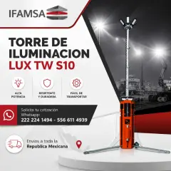 TORRE DE ILUMINACION LUX TOWER S10