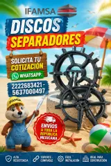 Discos separadores para construcciones