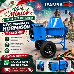 REVOLVEDORA DE HORMIGON 1 SACO HYPERMAQ