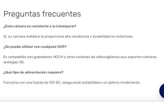 Camara Bala de 2 Megapixeles 1080P Saxxon - foto 4