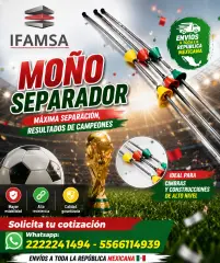 Separadores para cimbra