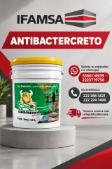 ANTIBACTERIANOS PARA MEZCLAS DE CONCRETO