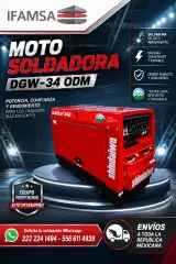 MOTO SOLDADORA SHINDAIWA DGW-340DM