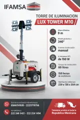TORRE DE ILUMINACION LUX TOWER M10