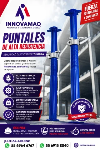 Puntales de Alta Resistencia INNOVAMAQ