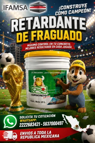 VENTA DE RTARDANTE DE FRAGUADO
