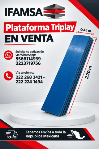 VENTA DE PLATAFORMAS PARA ANDAMIO PH-220