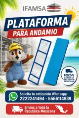 PLATAFORMAS PARA ANDAMIOS EN IFAMSA