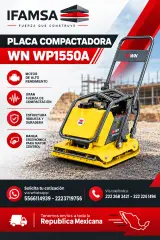 PLACA COMPACTADORA WACKER NEUSON WP1550A