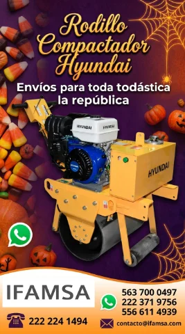 Rodillo Compactador Hyundai