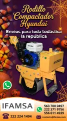 Rodillo Compactador Hyundai
