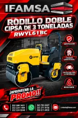 Rodillo Doble 3 Toneladas RWYL1BCCipsa