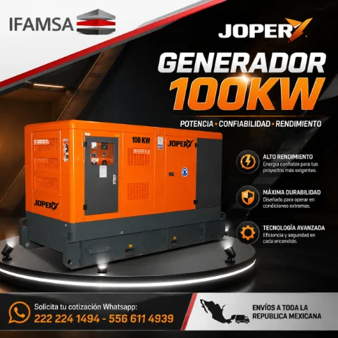 GENERADOR 100KW JOPER