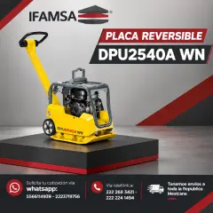 PLACA REVERSIBLE DPU2540A WACKER NEUSON