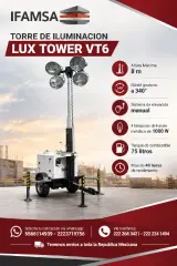 TORRE DE ILUMINACION LUX TOWER VT6