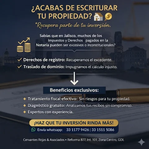 Recupera tus Gastos de Escrituracion