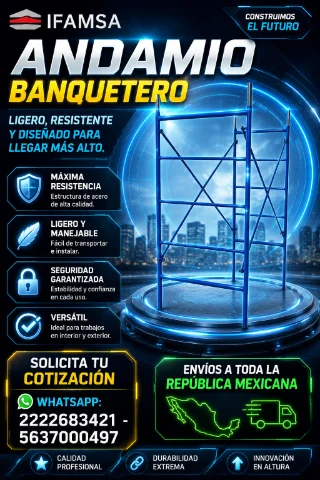 Andamio para pasillos
