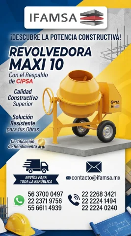 Revolvedora Maxi10Cipsa