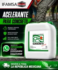 ACELERANTE PARA CONCRETO