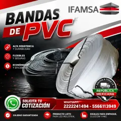 VENTA DE BANDAS DE PVC