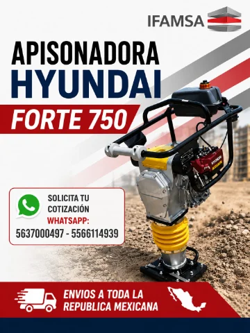 APISONADORA HYUNDAI FORTE 750