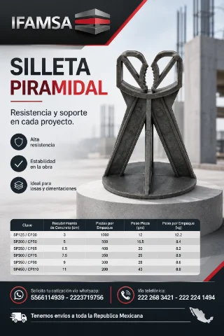 SILLETA PIRAMIDAL EN IFAMSA