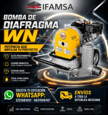 BOMBA DE DIAFRAGMA WACKER NEUSON