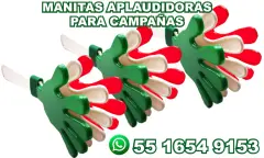 MANITAS APLAUDIDORAS PERSONALIZADAS PARA CAMPAÑAS - foto 2