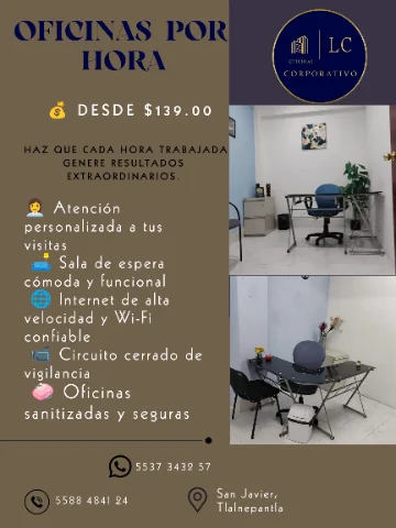 ESPACIOS PARA OFICINA EN TLALNEPANTLA