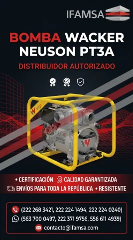 BOMBA PT3A WACKER NEUSON
