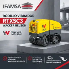 RODILLO VIBRADOR RTXSC3 WACKER NEUSON