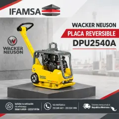 WACKER NEUSON PLACA REVERSIBLE DPU2540A